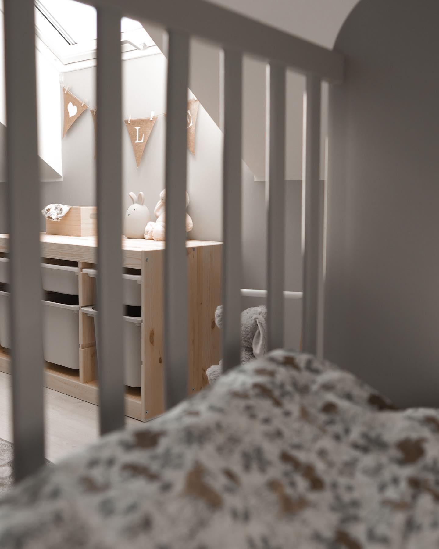 Designing a Grey-White Nursery for My Little One